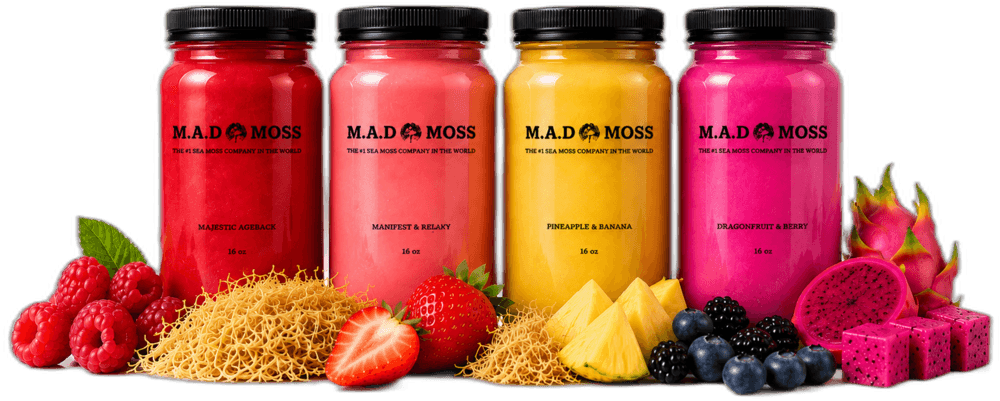 4-Pack — 4 sixteen-ounce M.A.D MOSS jars