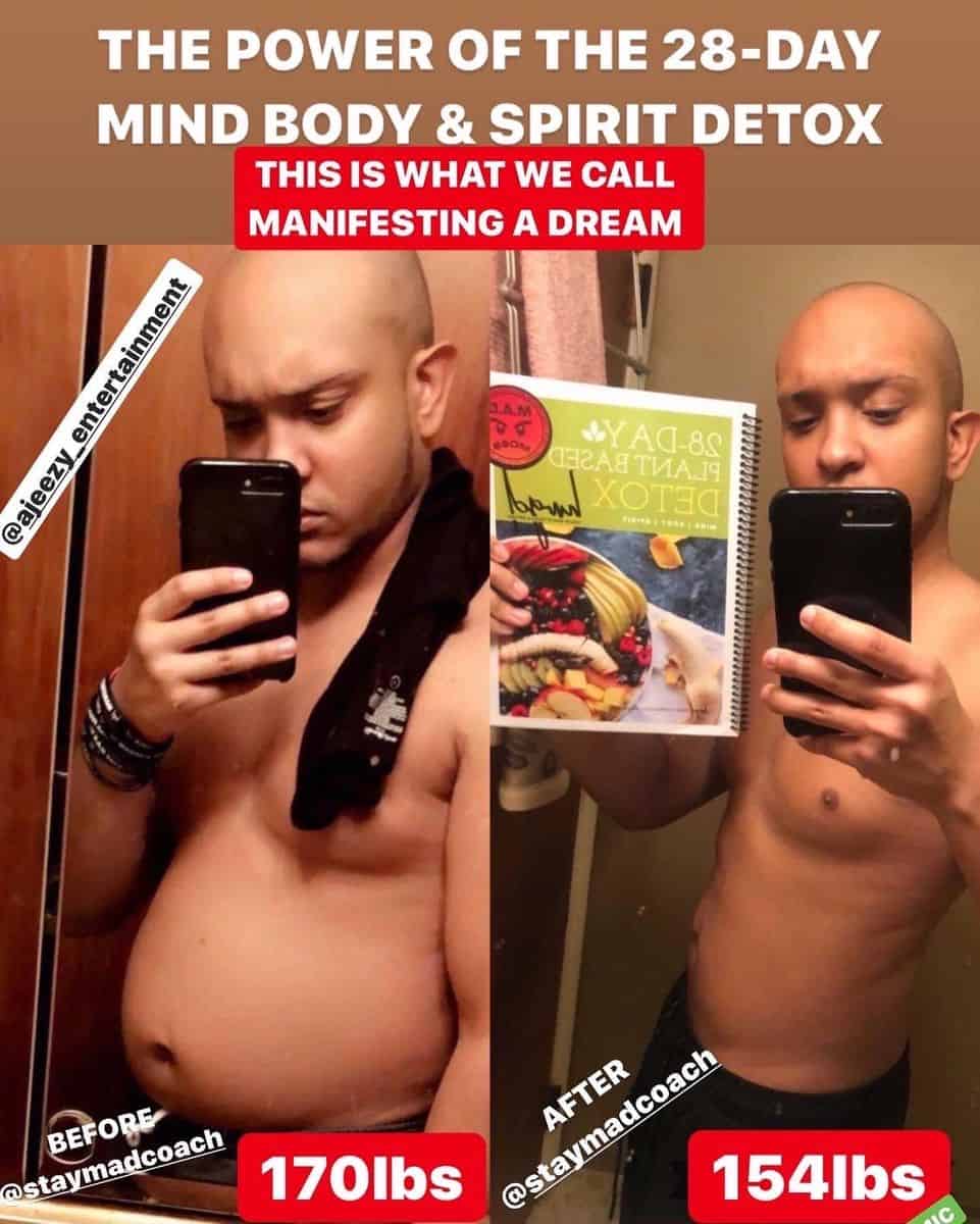 Man lost weight